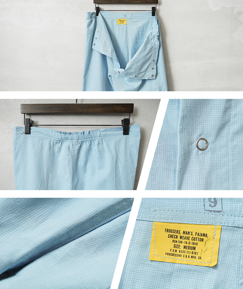 MILITARY 実物 新品 デッドストック 米軍 U.S.ARMY CHECK WEAVE