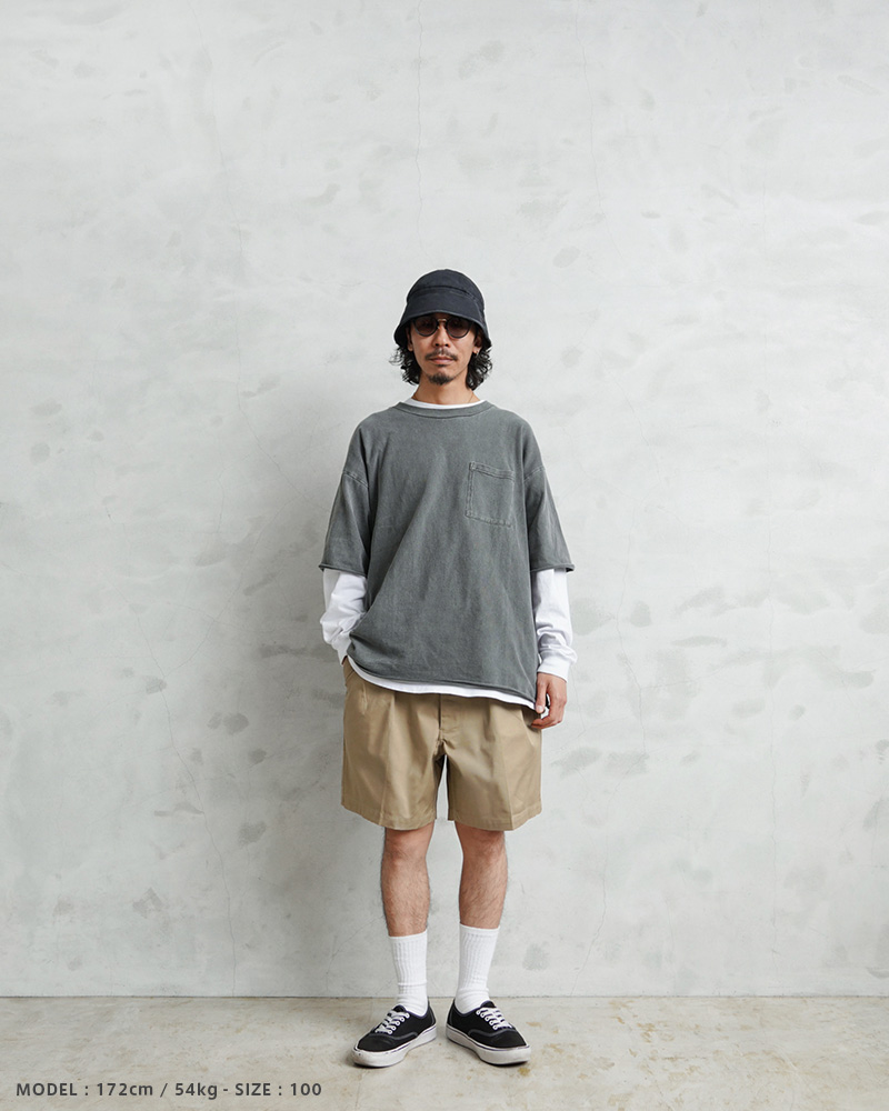 SALE【AMI】ミリタリー バミューダ ショーツ MILITARY 実物 新品 デッドストック フランス軍 バミューダ