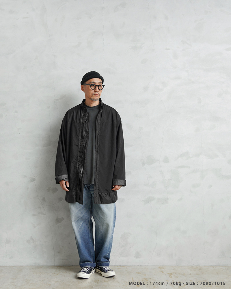 【ピスタチオ】ARMY TWILL リバーシブルライナーコート 黒 MILITARY 実物 USED オランダ軍 WATERPROOF ブリーザブル