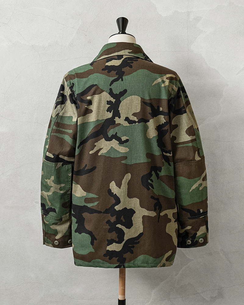 90s デッドストック 米軍実物 ミリタリー ベスト 迷彩 アウトドア キャンプ MILITARY 実物 新品 デッドストック 米軍 BDU WOODLAND CAMO