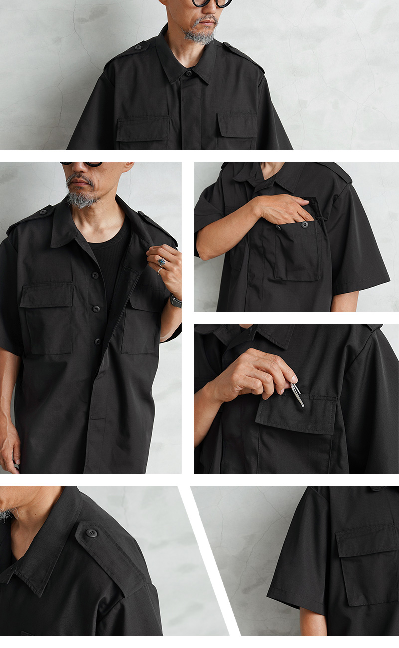 MADE IN USA 新品 デッドストック 米軍 リップストップ S/S