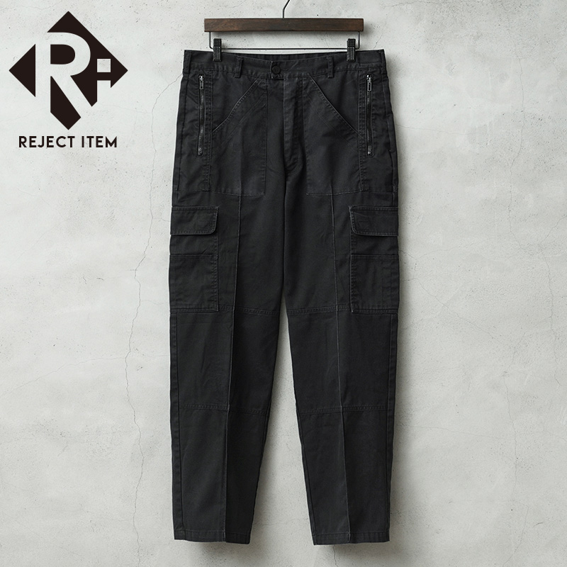 UNDERCOVER 20SS メモリーウェザー カーゴスラックス-Blk/4 121729b.jpg