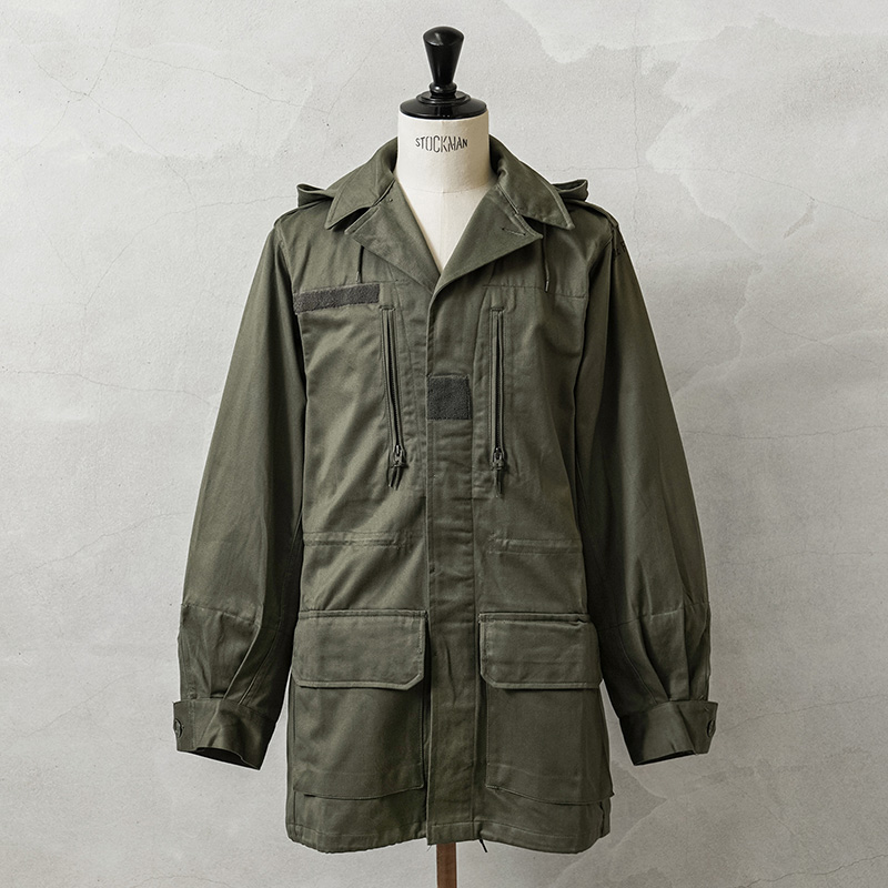 実物 新品 デッドストック フランス軍 M-64 ジャケット フード