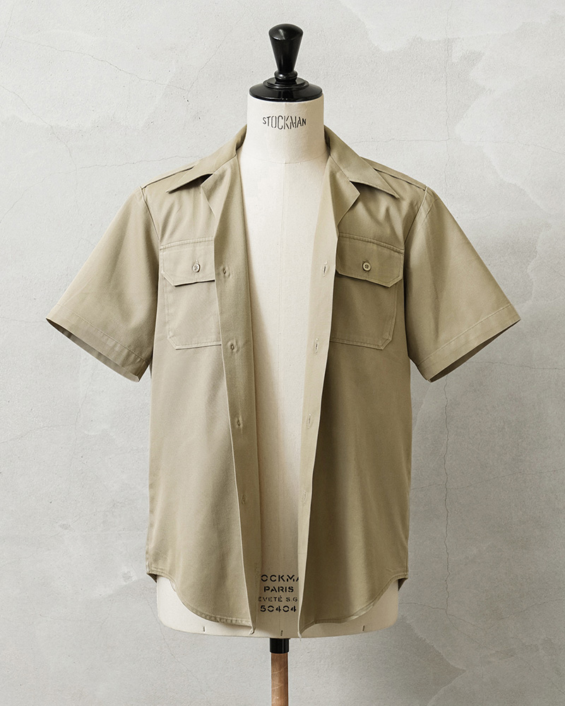 MILITARY（ミリタリー） 実物 USED 米軍 M-46 ショートスリーブ カーキ