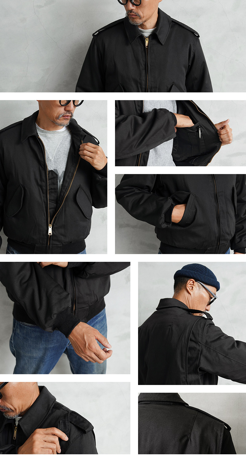 ALPHA　エアフォースジャケット Alpha Industries ALPHA アルファ デッドストック MADE IN USA