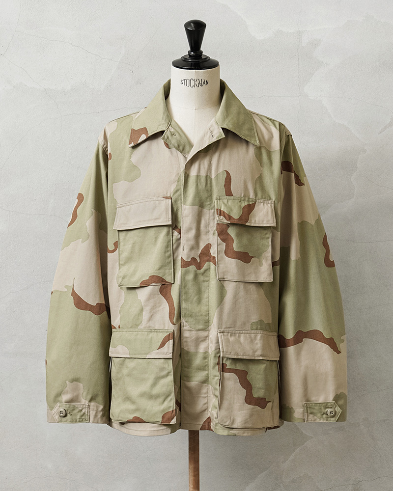 3Cデザートカモジャケット　米軍実物ミリタリージャケット 新品 実物 米軍 US ARMY 3C デザートカモ ジャケット M-L 迷彩