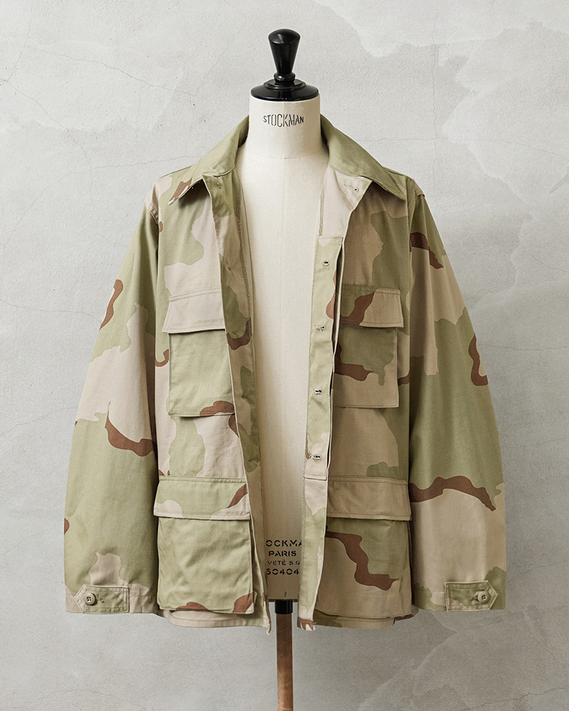 MILITARY 実物 新品 デッドストック 米軍 3カラーデザートカモ