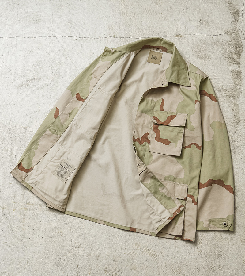 MILITARY 実物 新品 デッドストック 米軍 3カラーデザートカモ
