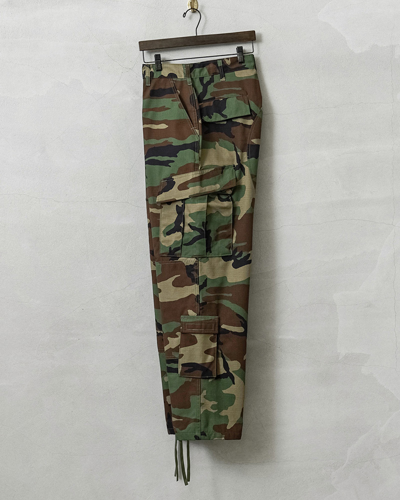 実物 新品 デッドストック 米軍 M-81 ACU リップストップ コンバット カーゴパンツ ウッドランド【Cx】【I】 MILITARY（ミリタリー） 実物 新品 デッドストック 米軍 M-81 ACU