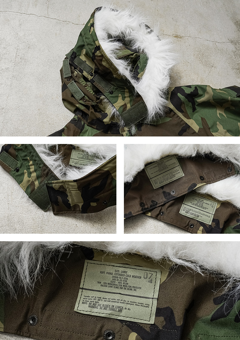 MILITARY（ミリタリー） 実物 新品 デッドストック 米軍 ECWCSパーカー