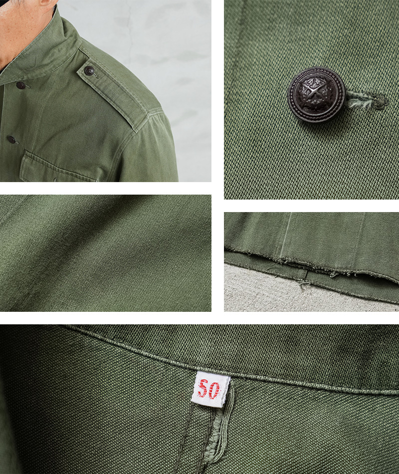 MILITARY（ミリタリー） 実物 USED ハンガリー軍 フィールド シャツ