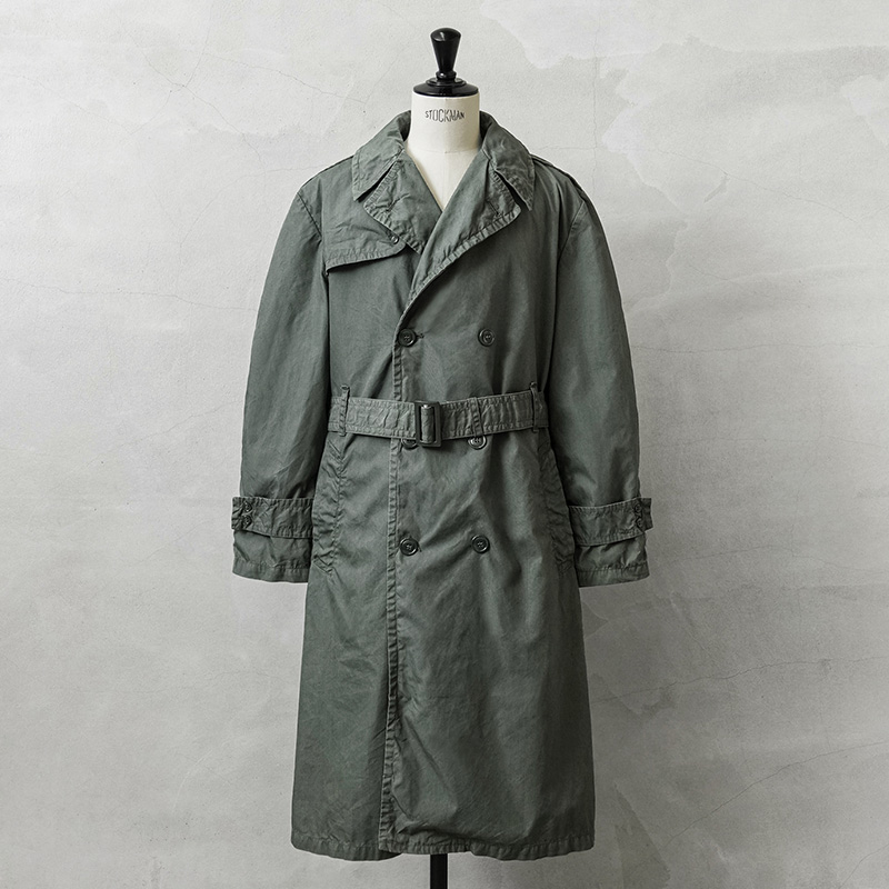 【71年製】米軍実物 US ARMYレインコートトレンチコート 42R グレー系 MILITARY（ミリタリー） 実物 USED 米陸軍（U.S.ARMY）トレンチコート