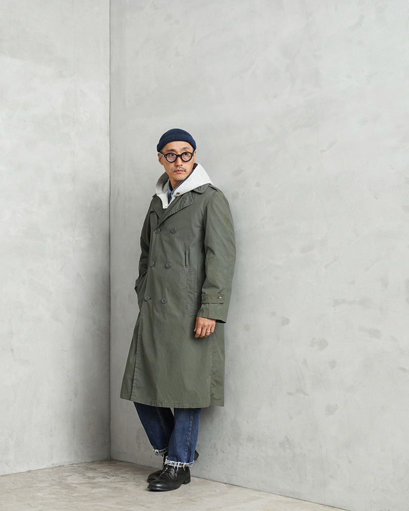 MILITARY（ミリタリー） 実物 USED 米陸軍（U.S.ARMY）トレンチコート