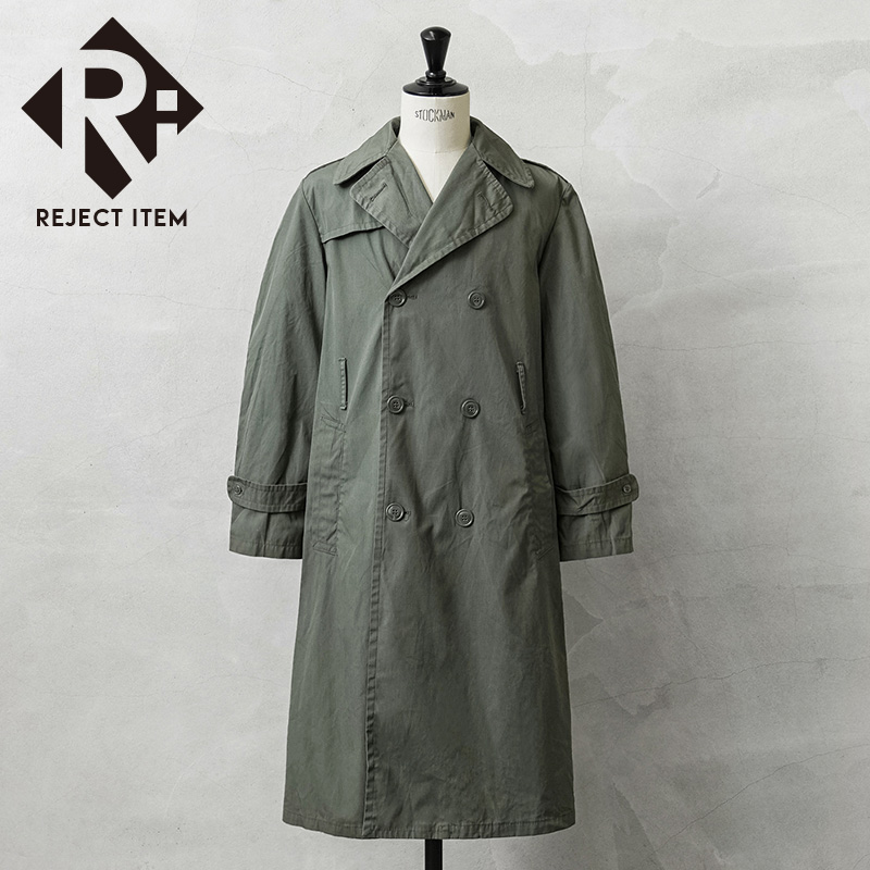 リジェクト 訳あり品 実物 USED 米陸軍（U.S.ARMY）トレンチコート