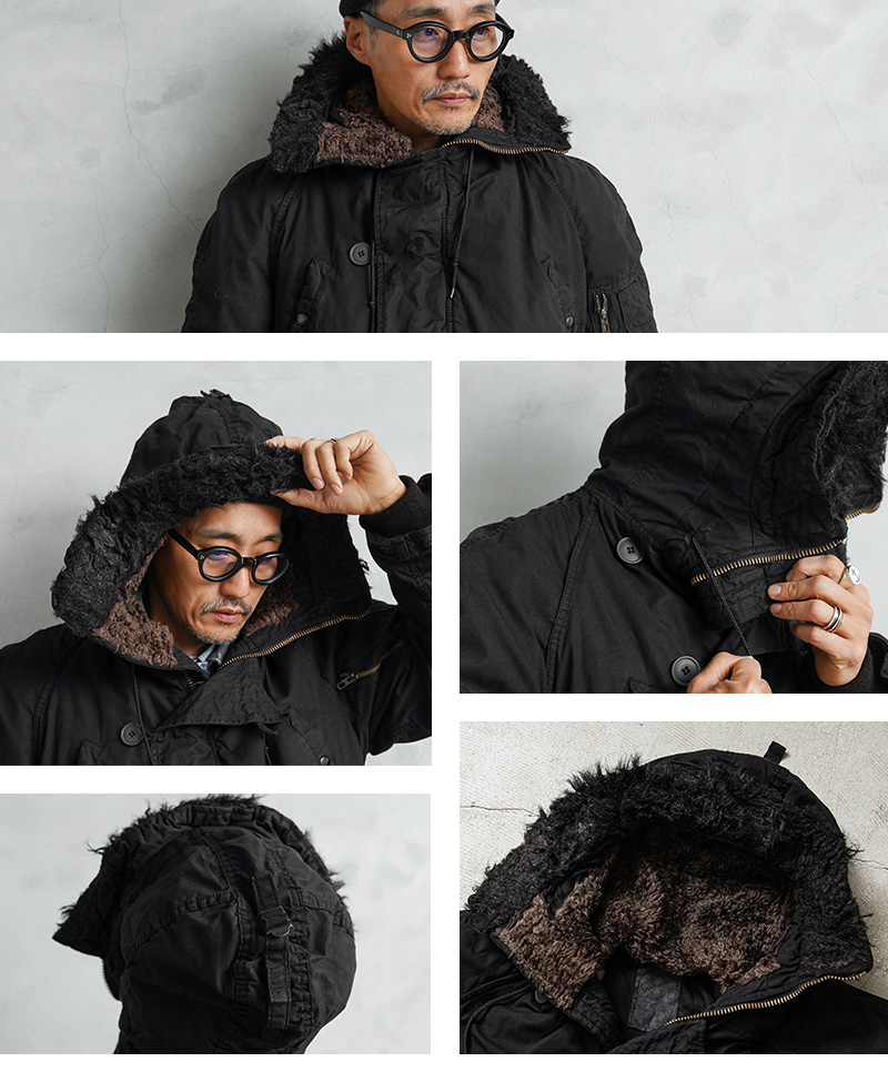 MILITARY（ミリタリー） 希少 実物 USED 米軍 N-3B フライトジャケット