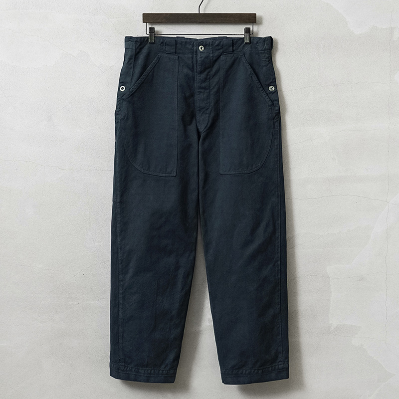 実物 USED スイス軍 1950年代 前期型 ヴィンテージ デニムワークパンツ