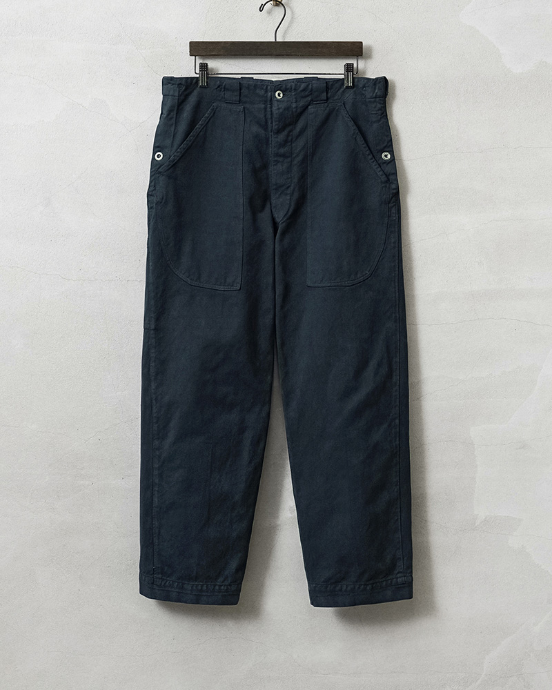 美品！実物 USED スイス軍 1950年代 前期型 デニムワークパンツ MILITARY（ミリタリー） 実物 USED スイス軍 1950年代 前期型