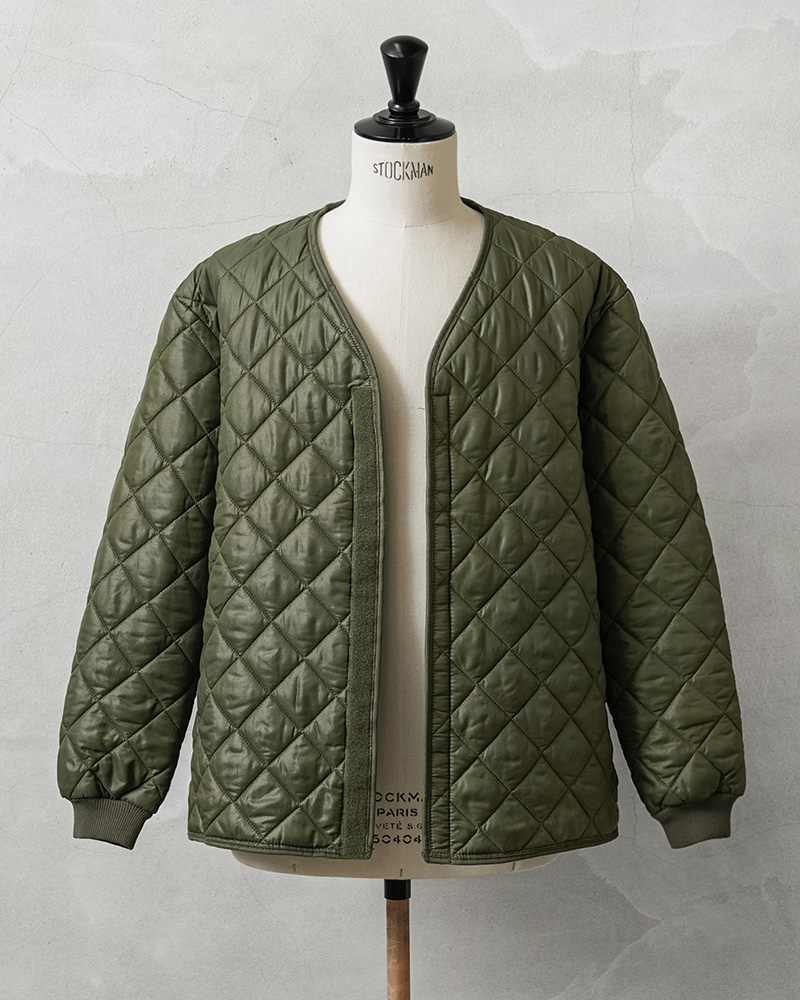 MILITARY（ミリタリー） 実物 USED ベルギー軍 キルティング ライナー