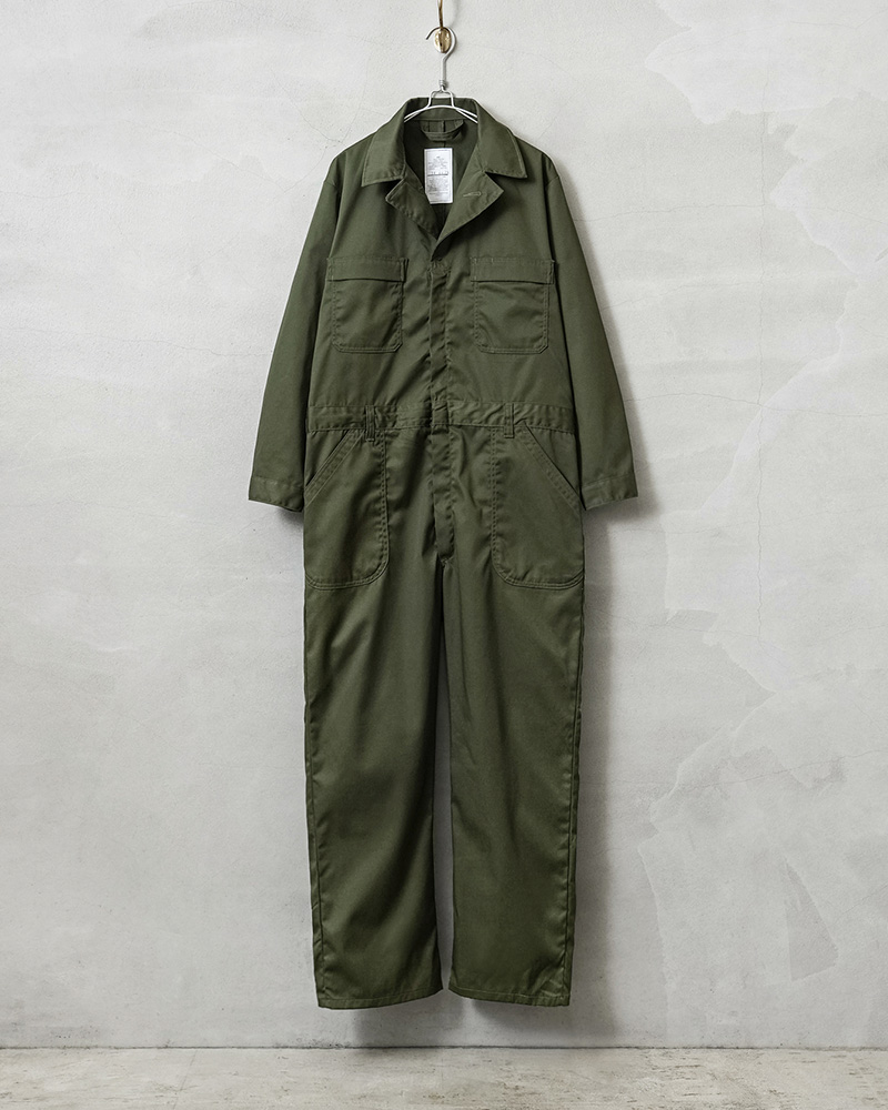 米軍 実物 ユーティリティ カバーオール OG 米軍 つなぎ ユーティリティ カバーオール オールインワン 古着屋