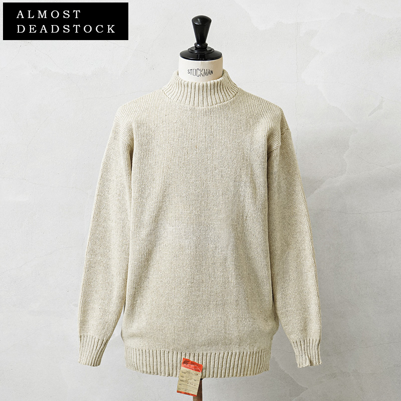実物 新品 デッドストック ロシア軍（旧ソ連軍）モックネック セーター