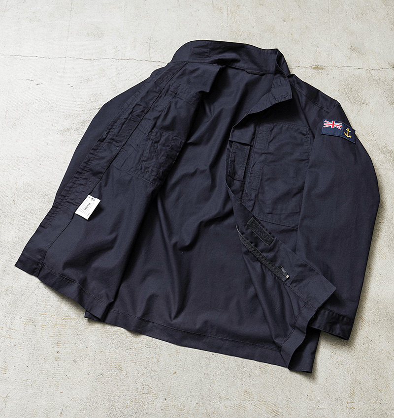 希少 イギリス軍 RFA 王立艦隊補助船団 コンバットジャケット 200/120 MILITARY（ミリタリー） 実物 USED イギリス軍 ROYAL FLEET AUXILIARY
