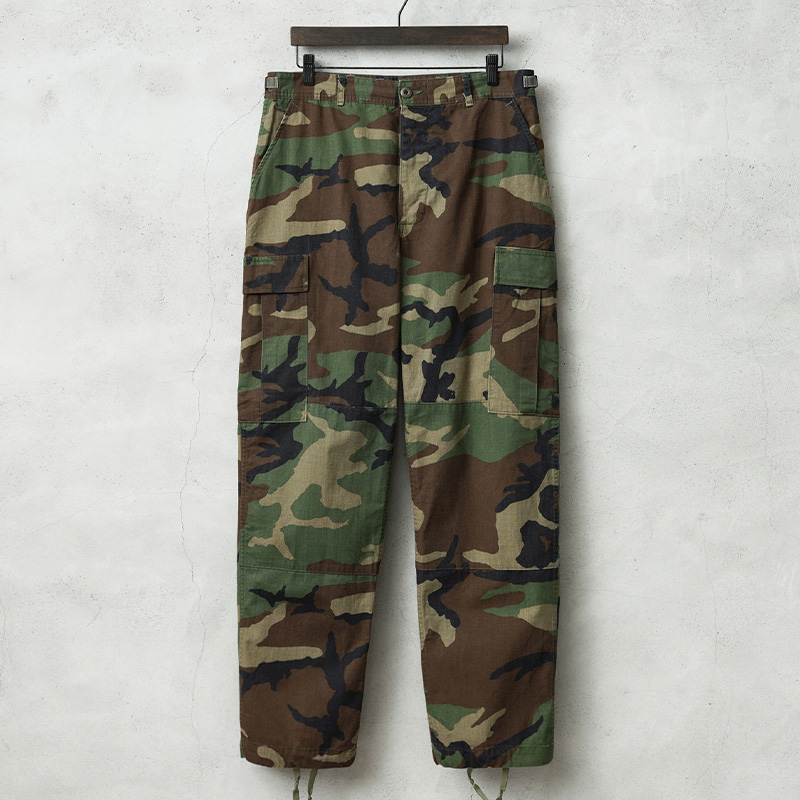 MILITARY（ミリタリー） 実物 USED 米軍 BDU WOODLAND CAMO カーゴ