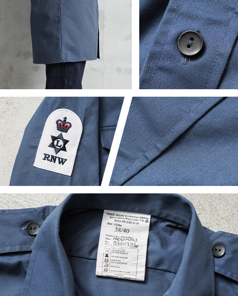 リジェクト 訳あり品 実物 USED イギリス軍 ROYAL NAVY FR ワーキング