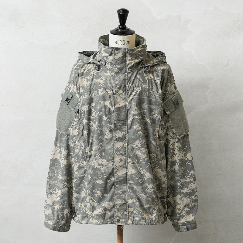 米軍実物/ECWCS level5ソフトシェルジャケット/M/新品/UCP迷彩 実物 USED 米軍 ECWCS GEN3 LEVEL5 コールドウェザー ソフトシェル