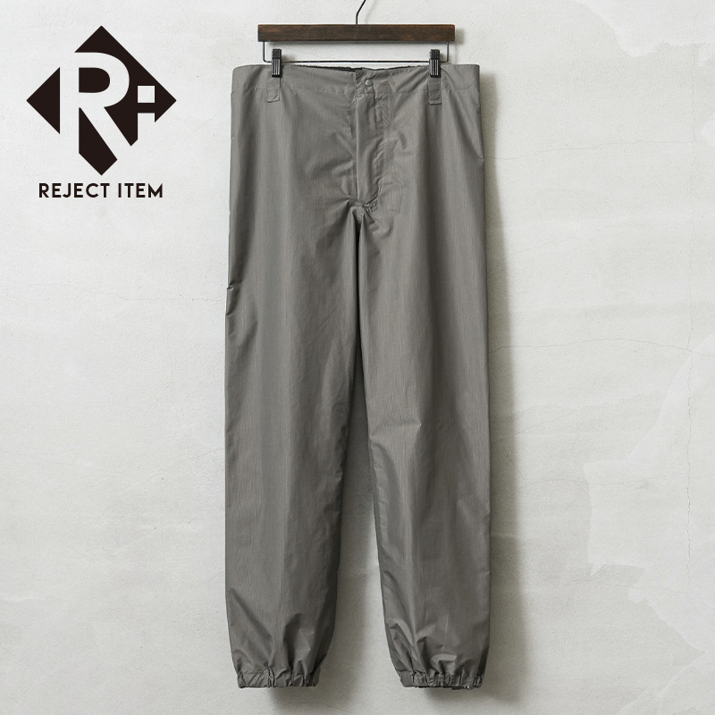 muningwear キルティングパンツ グレー MILITARY（ミリタリー） リジェクト 訳あり品 実物 USED 米軍 PTG MRS