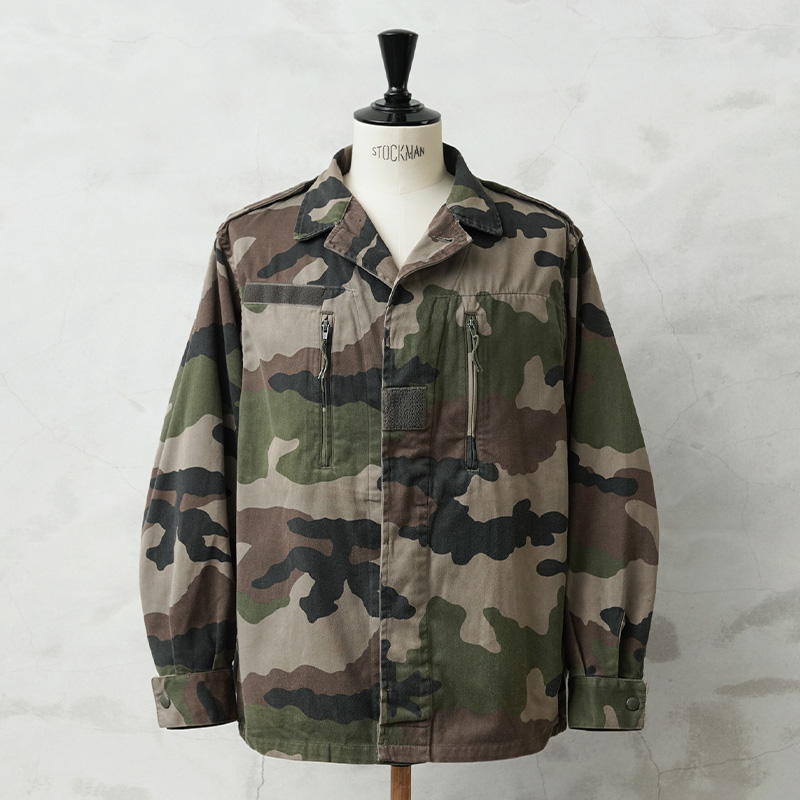 MILITARY（ミリタリー） 実物 USED フランス軍 F-2ジャケット CCE