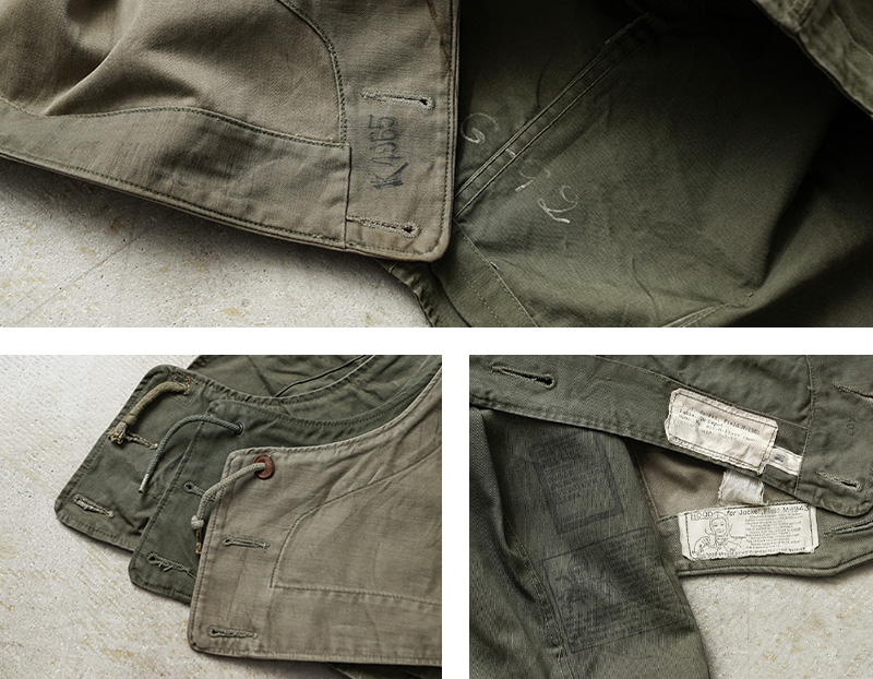 MILITARY（ミリタリー） 実物 USED 米軍 M-43、M-51 フィールド