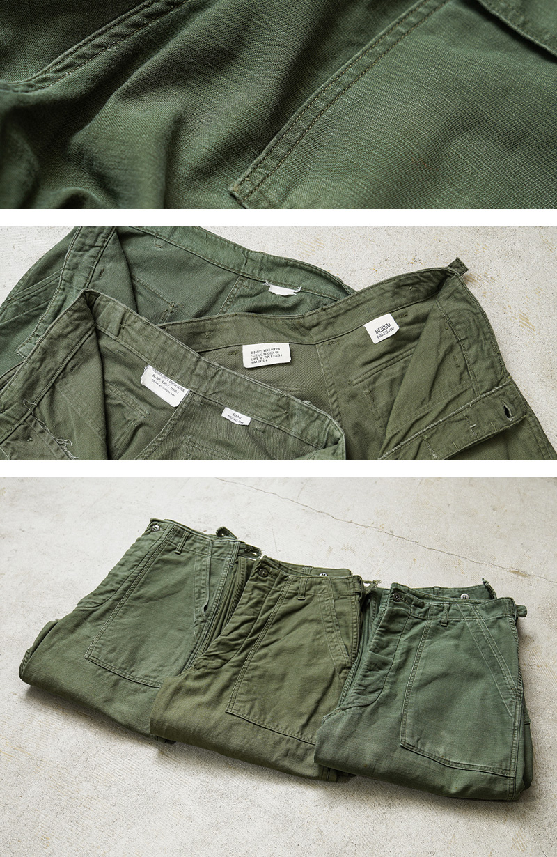 MILITARY（ミリタリー） 希少 実物 USED 米軍 VINTAGE 60's前期 OG-107