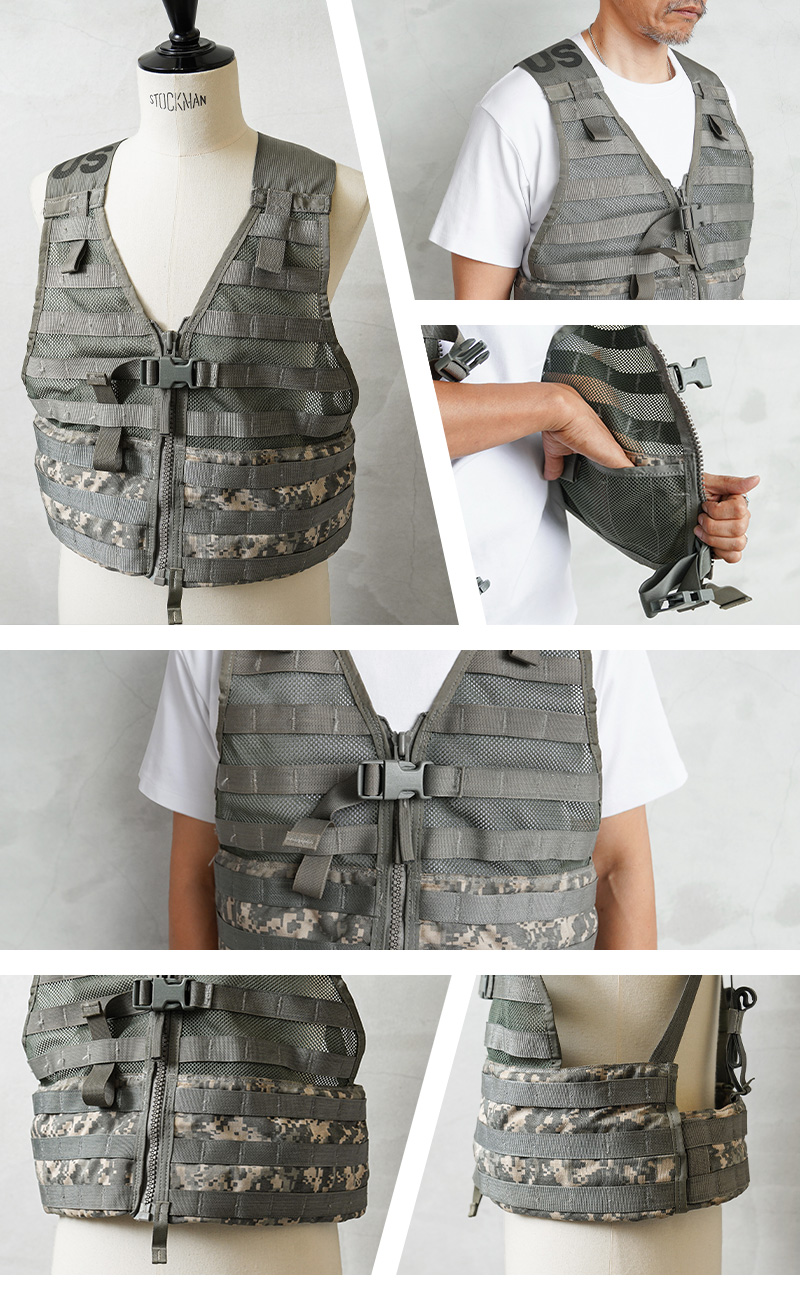 MILITARY（ミリタリー） 実物 USED 米軍 U.S.ARMY MOLLE II FLC ベスト