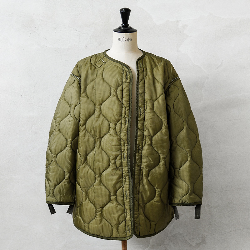 実物 新品 デッドストック 米軍 M-65 モッズコート用ライナー リップス