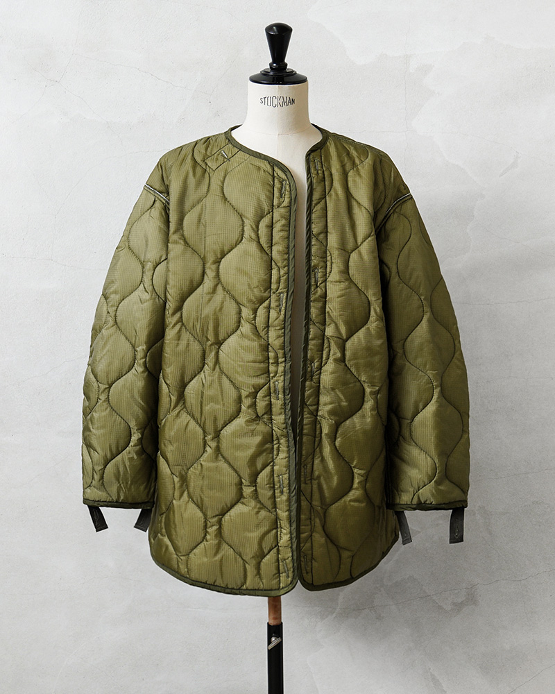 実物 新品 デッドストック 米軍 M-65 モッズコート用ライナー リップス