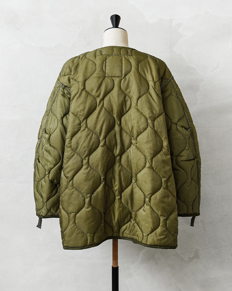 実物 新品 デッドストック 米軍 M-65 モッズコート用ライナー リップス