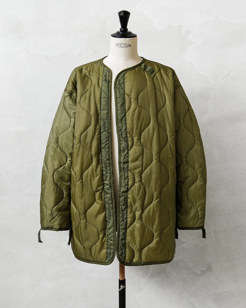 実物 新品 デッドストック 米軍 M-65 モッズコート用ライナー リップス