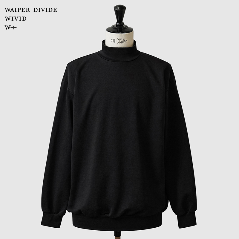 WAIPER.inc WIVID SUVIN GIZA Hi-Neck Urake Sweater【クーポン対象外