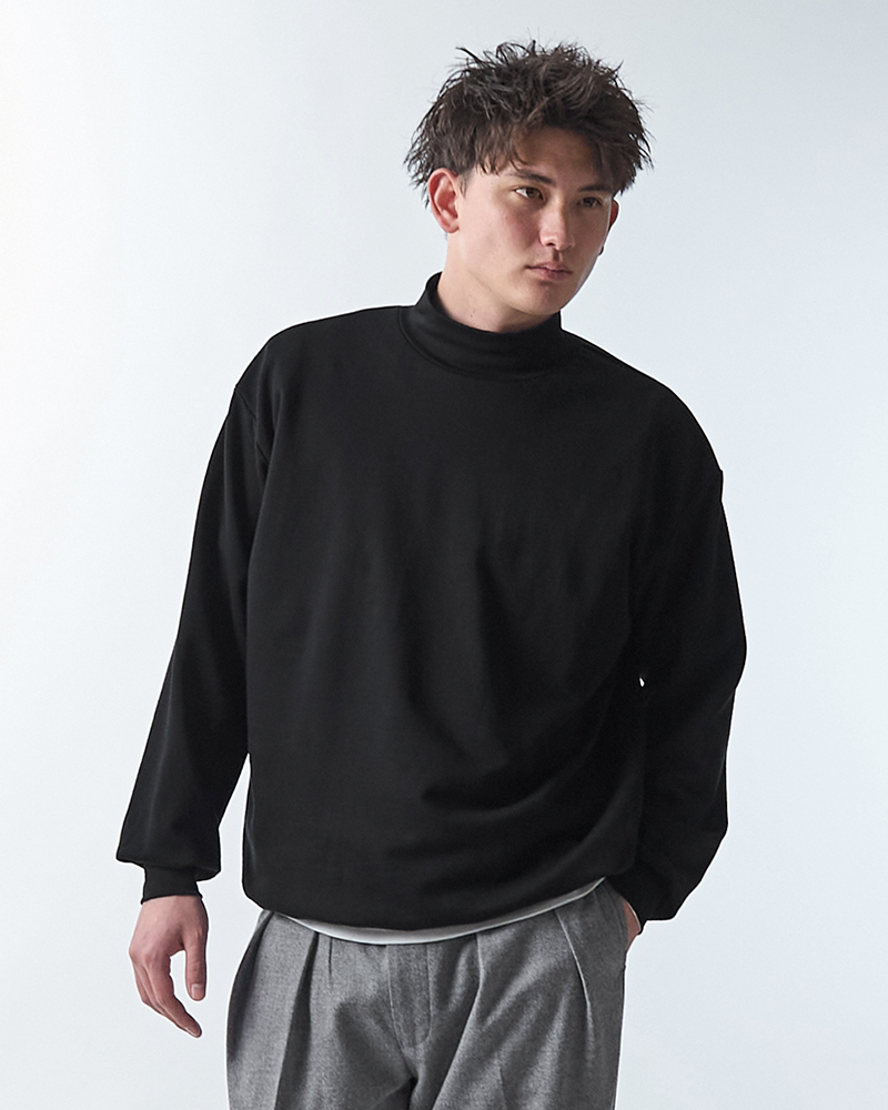 WAIPER.inc WIVID SUVIN GIZA Hi-Neck Urake Sweater【クーポン対象外