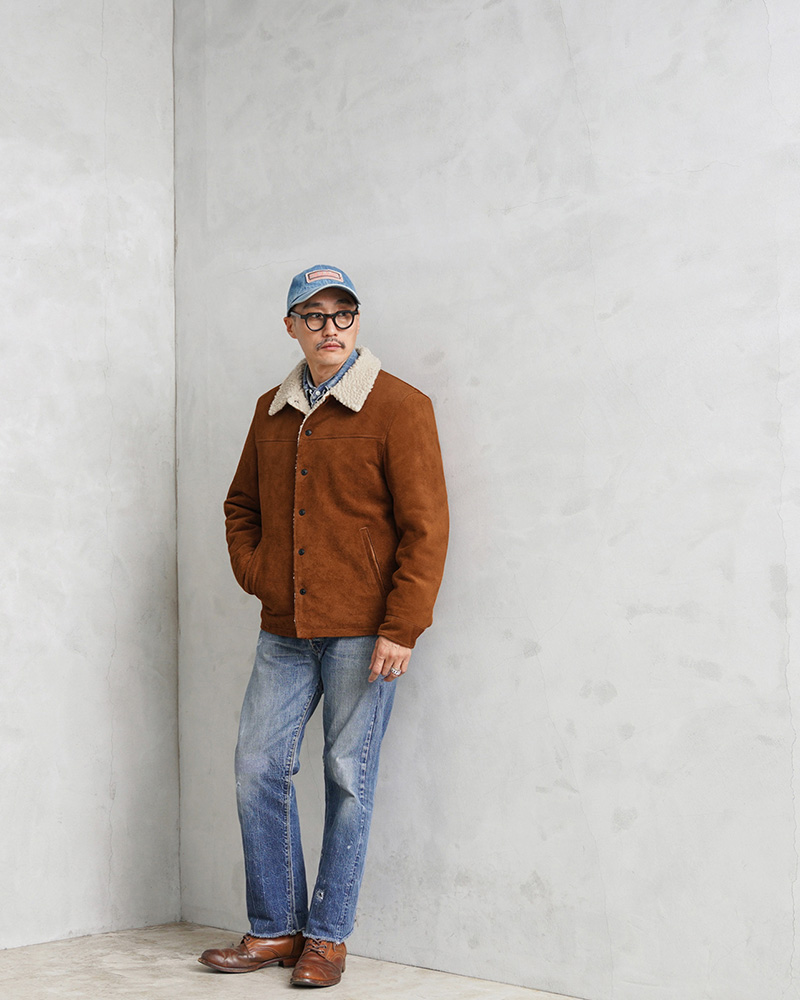 Y'2 LEATHER ワイツーレザー WJ-02 STEER SUEDE（ステアスエード