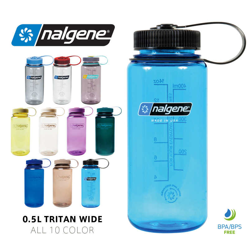 NALGENE ナルゲン 広口 0.5L TRITAN RENEW プラスチックボトル