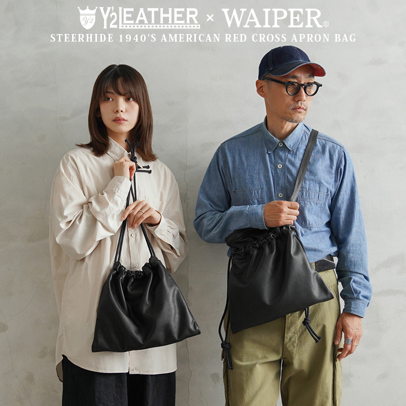 WAIPER.inc Y'2 LEATHER ワイツーレザー WP-BG01 WAIPER別注