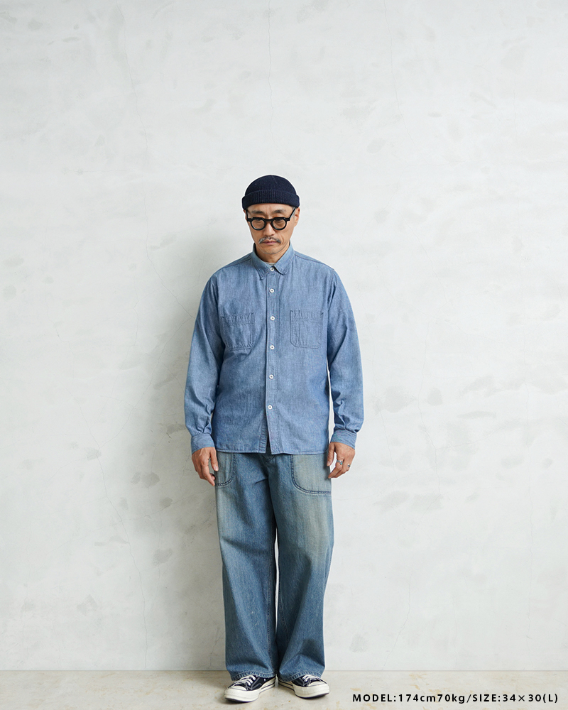 【最終値下げ】WAIPER 米軍 1940's M-45 デニムトラウザー WAIPER.inc 米軍 1940's U.S.NAVY M-45 デニムトラウザー MADE OF