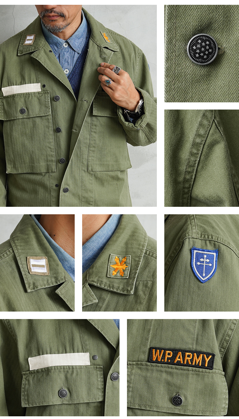 WAIPER.inc 米軍 1940's U.S.ARMY M-43 HBT コンバット