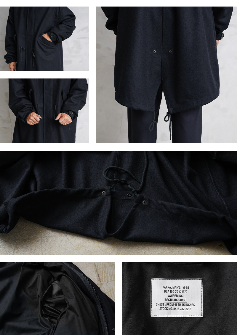 WAIPER.inc ワイパーインク 米軍 M-65 FISHTAIL PARKA