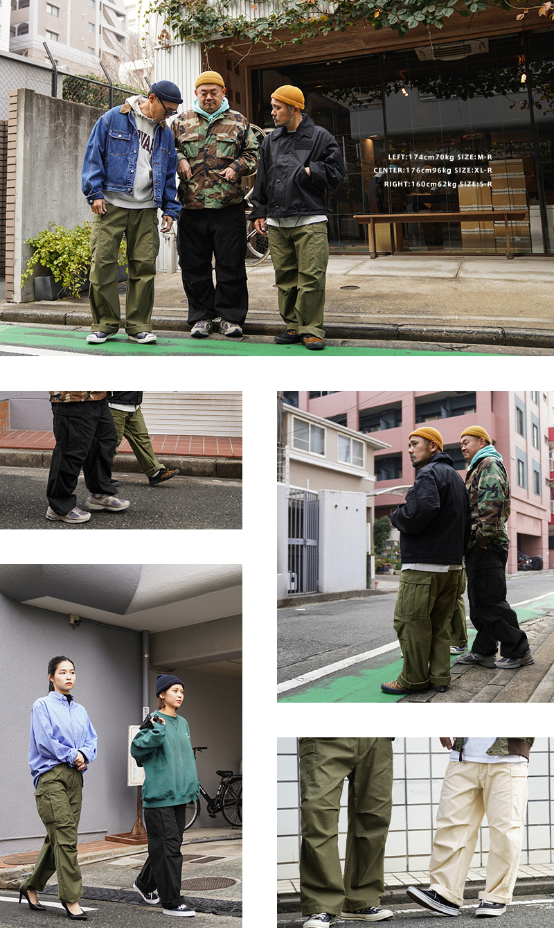 WAIPER.inc ワイパーインク 米軍 M-65 フィールドカーゴパンツ WAIPER.inc ワイパーインク 米軍 M-65 フィールドカーゴパンツ