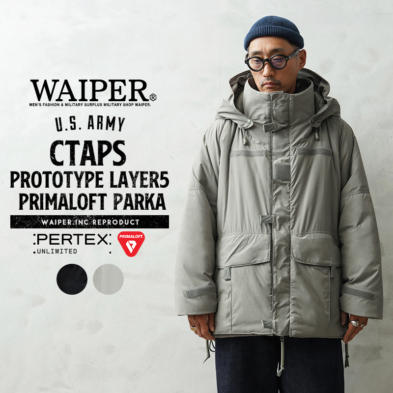 早い者勝ち　PRIMALOFT パーカー WAIPER.inc WAIPER.inc ワイパーインク THERMO AIR LOFT PRIMALOFT パーカー