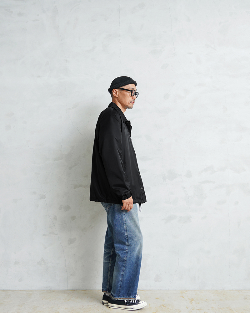 WAIPER.inc ミニマルコーチジャケット PERTEX UNLIMITED 軽く羽織ってキマる。万能コーチジャケット □WAIPER.inc ミニマル