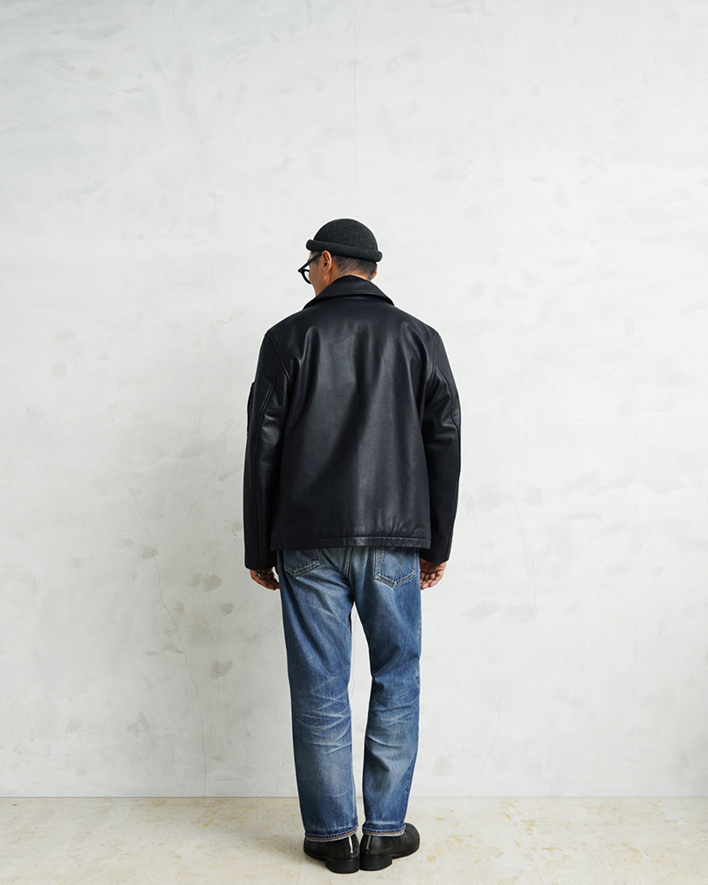 WAIPER.inc フランス軍 70's レザーフライトジャケット【WP1140