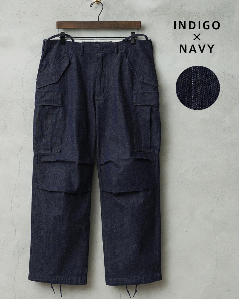 WAIPER.inc ワイパーインク 米軍 M-65 カーゴパンツ KURABO DENIM